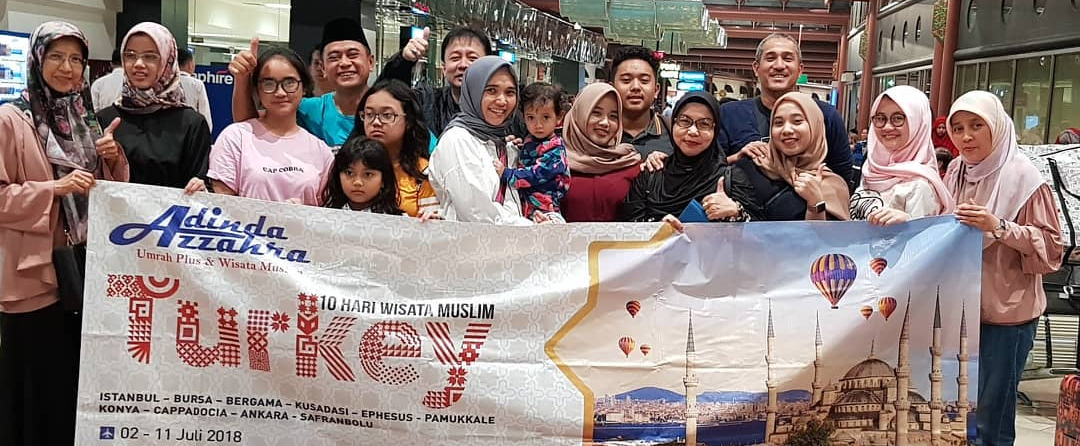 Peserta Tour Wisata Muslim Turki Adinda Azzahra