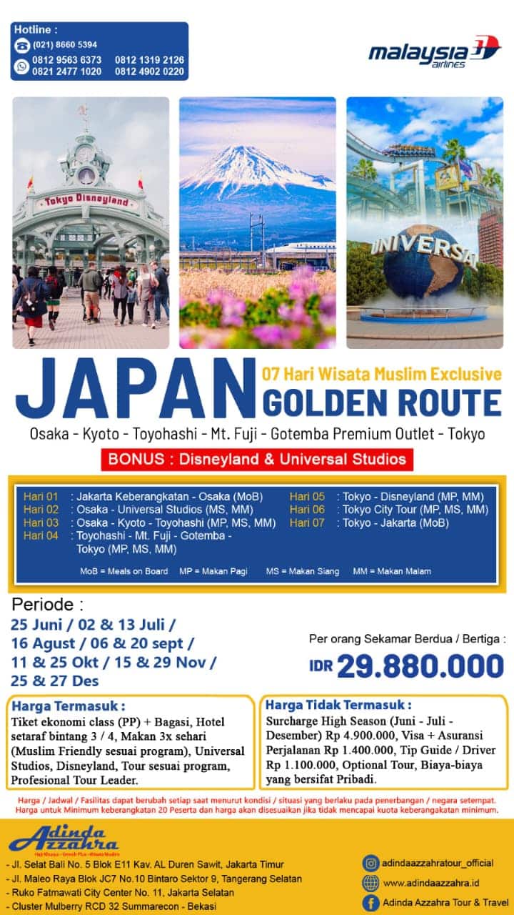 halal tour jepang