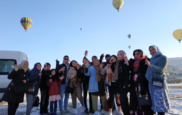 Cappadocia Turki, Wisata Balon Udara (1)
