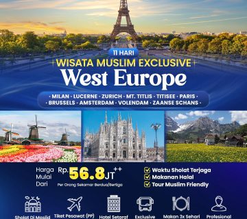 wisata muslim eropa barat