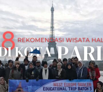 Wisata halal kota paris eropa barat