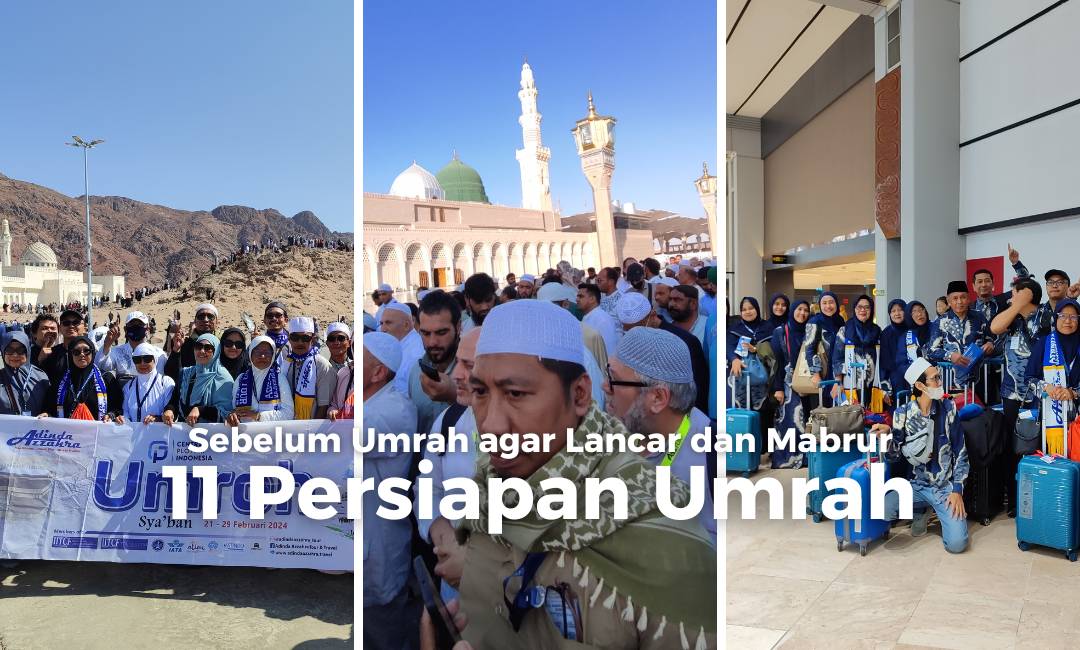 11 persiapan sebelum umrah