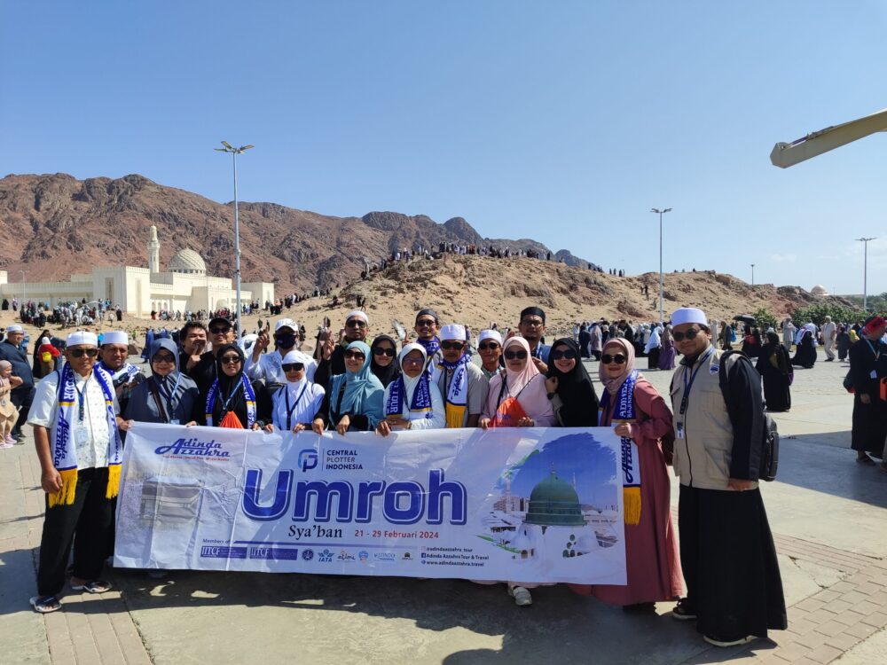umrah bersama adinda azzahra