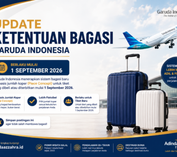 Piece concept bagasi garuda