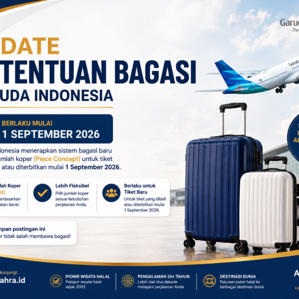 Piece concept bagasi garuda
