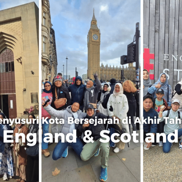 Akhir tahun liburan ke england scotland