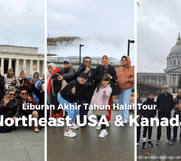 Liburan akhir tahun halal tour amerika kanada