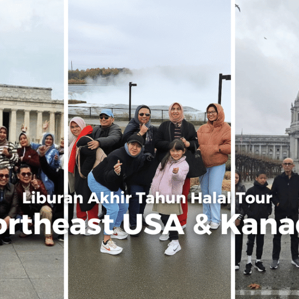 Liburan akhir tahun halal tour amerika kanada