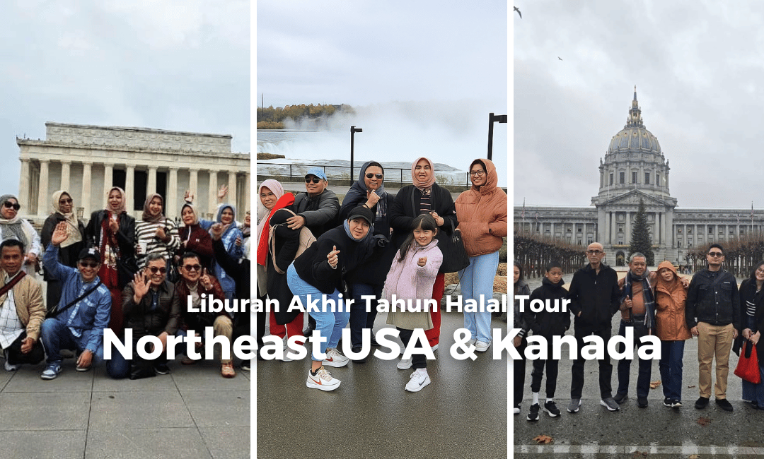 Liburan akhir tahun halal tour amerika kanada