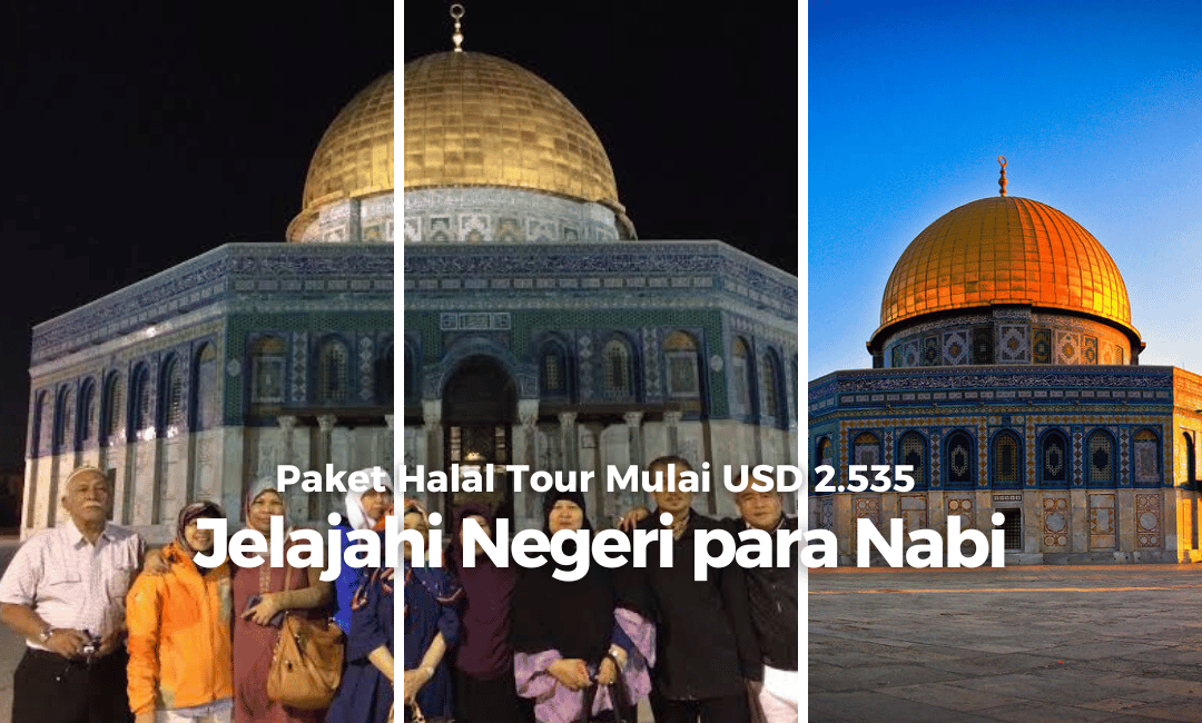 paket jelajahi negeri para nabi 3 negara