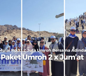 Paket umroh 2x jumat