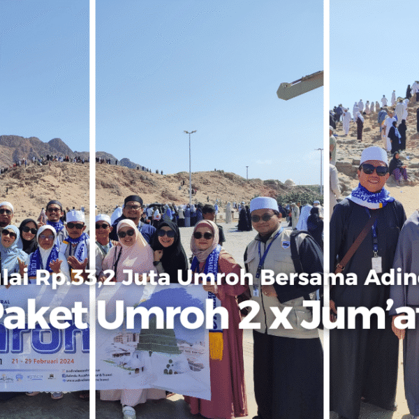 Paket umroh 2x jumat