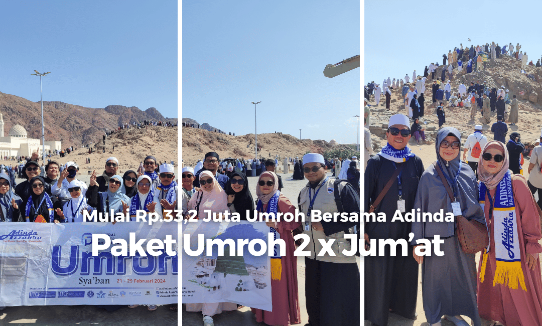Paket umroh 2x jumat