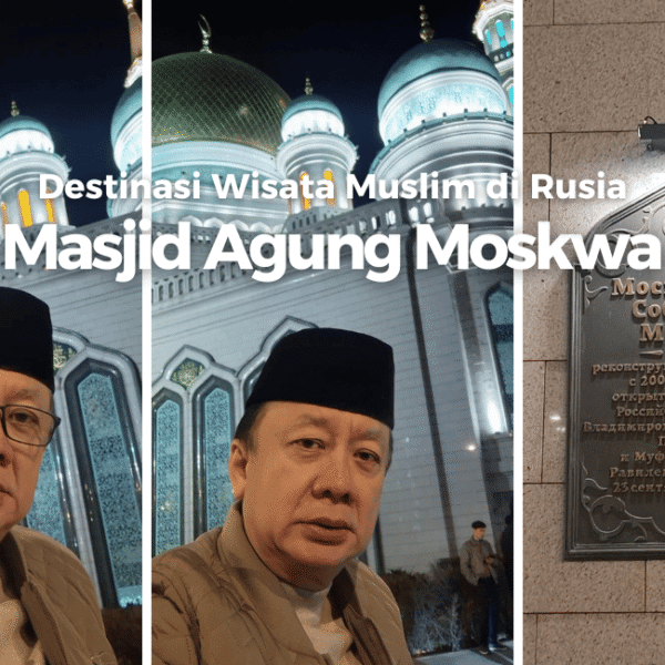 Priyadi Abadi di Masjid Agung Moskwa