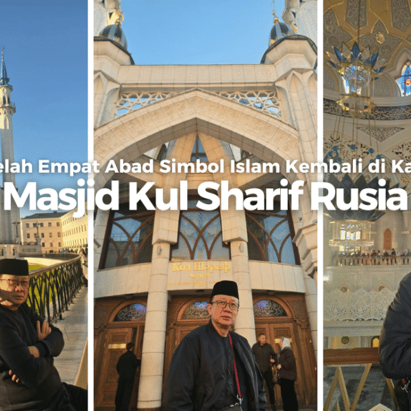 Priyadi abadi di masjid kul sharif kazan rusia