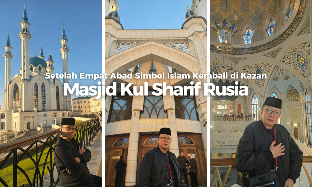 Priyadi abadi di masjid kul sharif kazan rusia